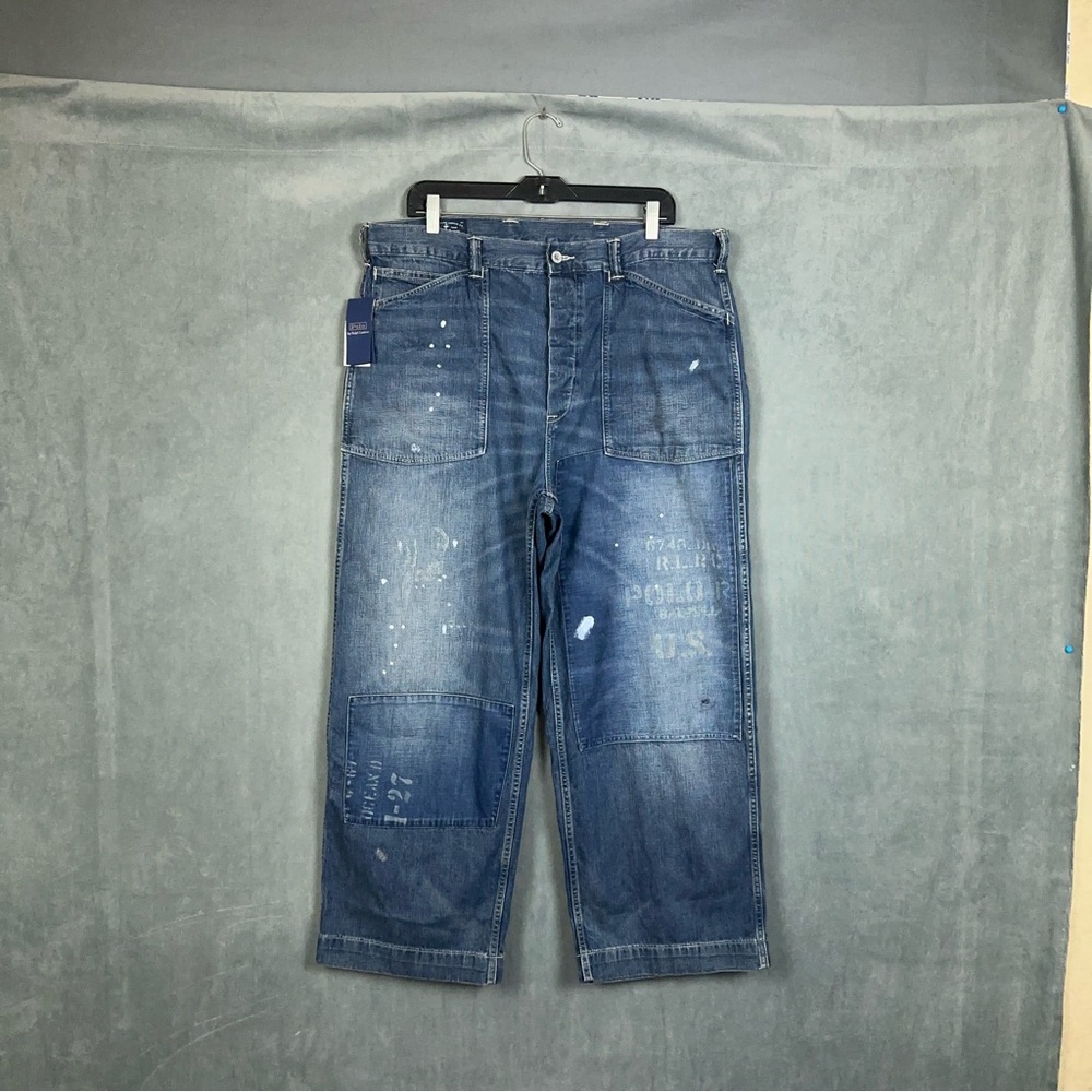 Polo by Ralph Lauren Blue Relaxed Men Jeans